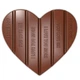 Форма для шоколаду Chocolate World серія "Valentine" Плитка серце 100 г (12044 CW) - зображення 1