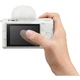 Цифровий фотоапарат Sony Alpha ZV-E10M2 body White (ZVE10M2W.CEC) - изображение 2