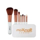 Набор кистей для макияжа MaXmaR 7 шт Silver MB-209 - изображение 1