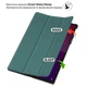 Чехол для планшета BeCover Smart Case Lenovo Yoga Tab 11 2025 (11.1") TB-710FU Dark Green (715094) - изображение 6