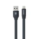 Кабель Baseus CALMBJ-B Lightning 23см Чорний, 01 - изображение 1