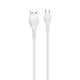 Кабель USB Hoco X37 Cool Power Charging Micro Бiлий - изображение 1