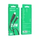 Кабель для зарядки Borofone BX85 Auspicious поддержка быстрой зарядки PD 20W Type C to Lightning 1m 3A Black - изображение 2