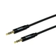 Аудіо кабель Hoco UPA19 Aux 3.5mm to Aux 3.5mm Чорний - зображення 2