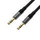 Кабель ACEFAST 3.5mm AUX audio adapter cable J10 |1.2m| Black - изображение 2