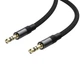 Кабель ACEFAST 3.5mm AUX audio adapter cable J10 |1.2m| Black - изображение 4