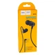 Проводные наушники 3.5mm Hoco M79 Cresta вакумные с микрофоном 1.2m Black - изображение 2