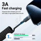 Кабель ACEFAST C14-04 USB-A to USB-C напр. |1.2m, 3A| Black - зображення 11