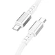 Кабель USB Hoco X85 60W Type-C to Type-C Білий - зображення 1