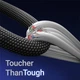 Кабель ACEFAST USB-C to USB-C fantasy color series braided Charging data cable C21-03 |1.2m, 60W/3A| Black - зображення 12
