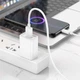 Кабель HOCO X88 Gratified charging data cable for Micro White - изображение 4