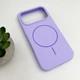 Чохол для смартфона Cosmic Silicone Case Magnetic for Apple iPhone 17 Pro 47,Elegant Purple (SilMag17P-47) - изображение 4