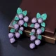 Серьги с цирконами ( 6551) - изображение 1