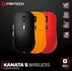 Беспроводная игровая мышь Fantech WG9S Kanata 12000DPI 2.4GHz желтая ABS пластик эргономичная - изображение 8