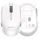 Беспроводная мышь Fantech W190 Silent Click 1600DPI белая для дома и офиса легкая эргономичная - изображение 7