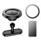 Автодержатель Hoco H58 Magnetic Ring черный магнитный для смартфонов 4.5-7 дюймов из ABS пластика с креплением на любую плоскость - изображение 4