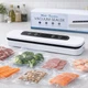 Вакуумный упаковщик + вакуумные пакеты 5 м х 25 см - изображение 1