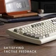 Ігрова механічна клавіатура TWolf T50 Blue Switch USB RGB білий 104 кнопки корпус ABS 12 режимів підсвічування - зображення 6