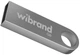 USB флешка 16Гб Wibrand Irbis срібло корпус метал та пластик для зберігання даних - зображення 5