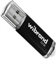 USB флешка Wibrand 32 ГБ USB 2.0 черный металл пластик для хранения данных - изображение 3