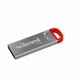 USB флеш-накопитель 16ГБ Wibrand Falcon красный металл для хранения данных и переноса информации - изображение 1