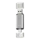 USB флешка 32 Гб USB 3.0 Type C серебро для переноски данных модель T&G 009 - изображение 5