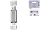 USB флешка T&G 64GB USB Type C срібло для зберігання даних та перенесення інформації - зображення 3
