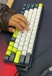 Ігрова клавіатура Fantech ATOM63 MK874V2 MIZU Blue Switch 63 кнопки RGB підсвічування Type-C пластиковий корпус блакитний - зображення 6