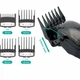Аккумуляторная машинка для стрижки волос 10 Вт 250 г 4 насадки VGR V653 черная - изображение 5