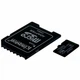 Карта памяти Kingston Canvas Select Plus microSDXC 64GB UHS-I A1 черный с адаптером - изображение 1