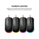 Игровая USB мышь Fantech VX9 Kanata 6 кнопок LED подсветка 400-3600DPI черный пластик - изображение 4