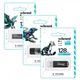 USB флешка 32Гб Wibrand черный ABS пластик USB 2.0 для хранения данных - изображение 7