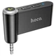 Автомобільний Bluetooth адаптер Hoco E58 AUX IN 140mAh чорний з мікрофоном та Type-C - зображення 4
