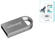 Флешка USB 32Гб Wibrand Lynx серебро металл для хранения данных - изображение 3