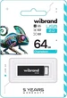 USB флешка 64 Гб Wibrand Chameleon синий металл для хранения данных - изображение 8