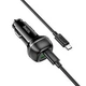 Авто зарядний пристрій Hoco Z58A 48Вт 12-24V 2USB Type-C Lightning чорний - зображення 5