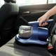 Ручний акумуляторний пилосос 100Вт USB з фільтром HEPA для сухого прибирання синій - зображення 2