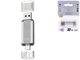 Флешка USB Flash Drive T&G 32GB USB Type C Серебро для хранения данных корпус ABS пластик - изображение 3