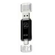 Флешка USB Flash Drive T&G 32GB USB Type C Серебро для хранения данных корпус ABS пластик - изображение 6
