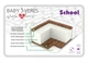 Матрац Baby Veres "School" 140*70*10 см. - зображення 2