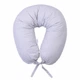Подушка для кормления Baby Veres "Soft white-grey" (165*70) - изображение 2