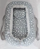 Кокон-гнездышко Baby Veres "Smiling Animals white-grey" - изображение 4