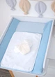 Сповивальный матрас Baby Veres (50*70) "Велюр Medium blue" - изображение 3