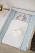 Cповивальний матрац Baby Veres (50*70) "Summer Bunny blue NEW" - зображення 1
