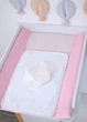 Сповивальный матрас Baby Veres (50*70) "Велюр светло-розовый" - изображение 3