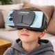 Очки виртуальной реальности VR Shinecon для смартфона 3.5–7.2", виртуальная гарнитура с регулировкой фокуса, 3D шлем для игр и видео с совместимостью Android/iOS и поддержкой Bluetooth, OVR-026-Black - изображение 1