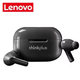 Бездротові навушники Lenovo Thinkplus LP33 TWS Bluetooth, стильні навушники в кейсі із сенсорним керуванням, Black - зображення 1
