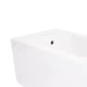 Биде подвесное Qtap Gemini 485×340×300 мм, White QTTAU28W49120 - изображение 5