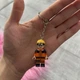 Брелок для ключів Аніме Наруто Узумакі в стилі LEGO (міні-фігурка) | Колекційний сувенір Naruto Uzumaki Minifigure K - зображення 1