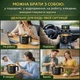 Электрокастрюля пароварка с функцией чайника миниварка , скороварка ,рисоварка , суповарка 7 в 1 Fashion 13007 черный - изображение 3